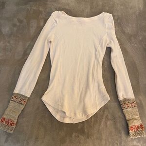 Free people rose cuff thermal